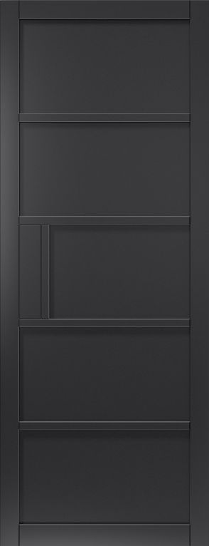 JB Kind City Metro Black Prefinished Internal Door